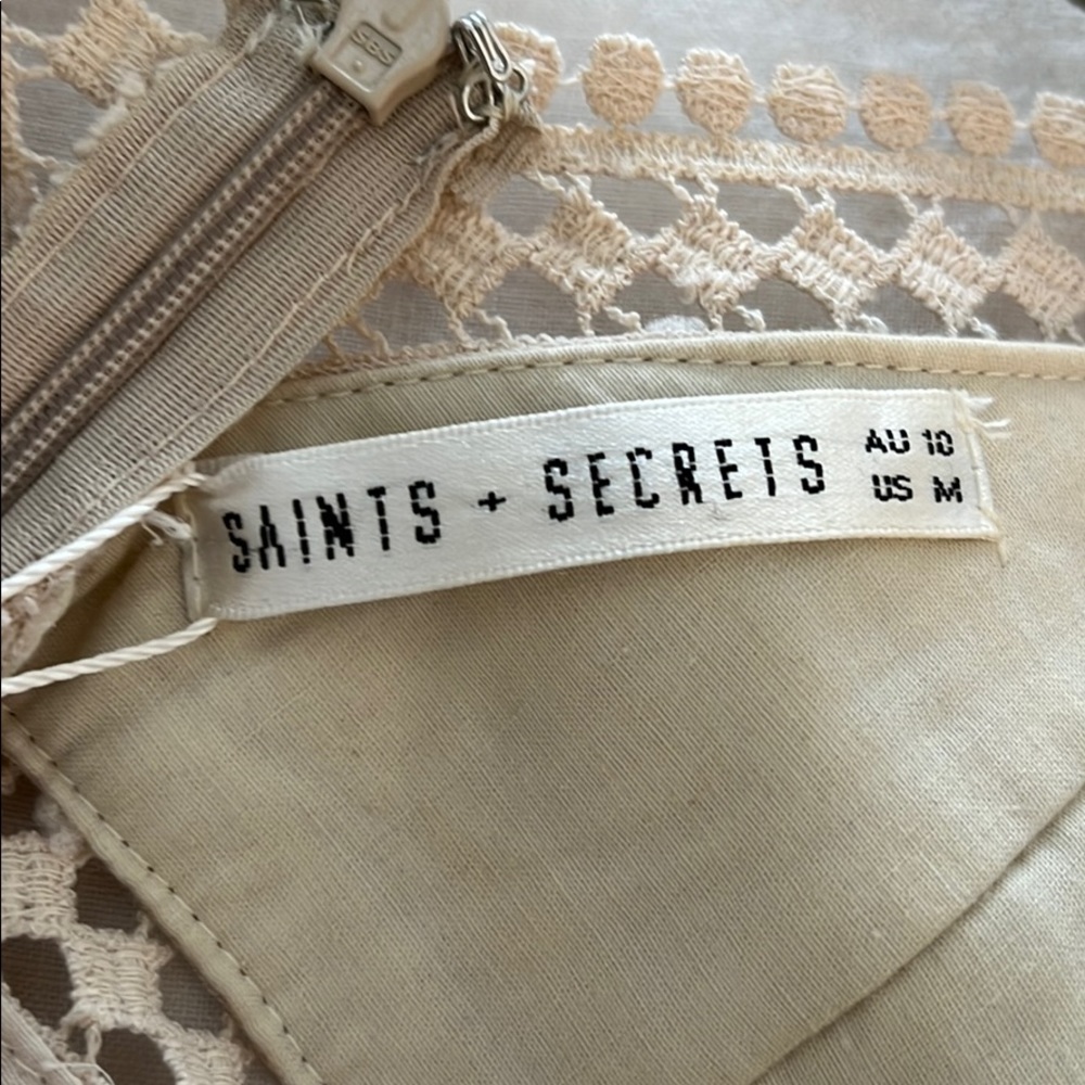 Cream Dress - Picture 2 of 4